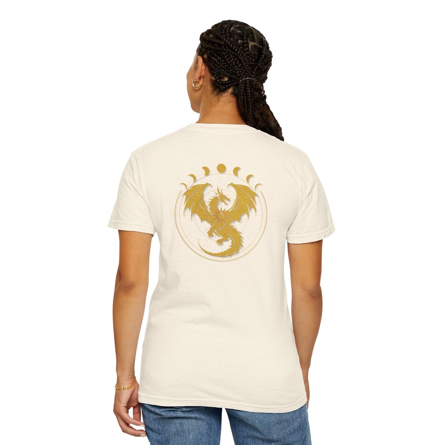 Dragon Book Lovers T-shirt - Unisex Garment-Dyed