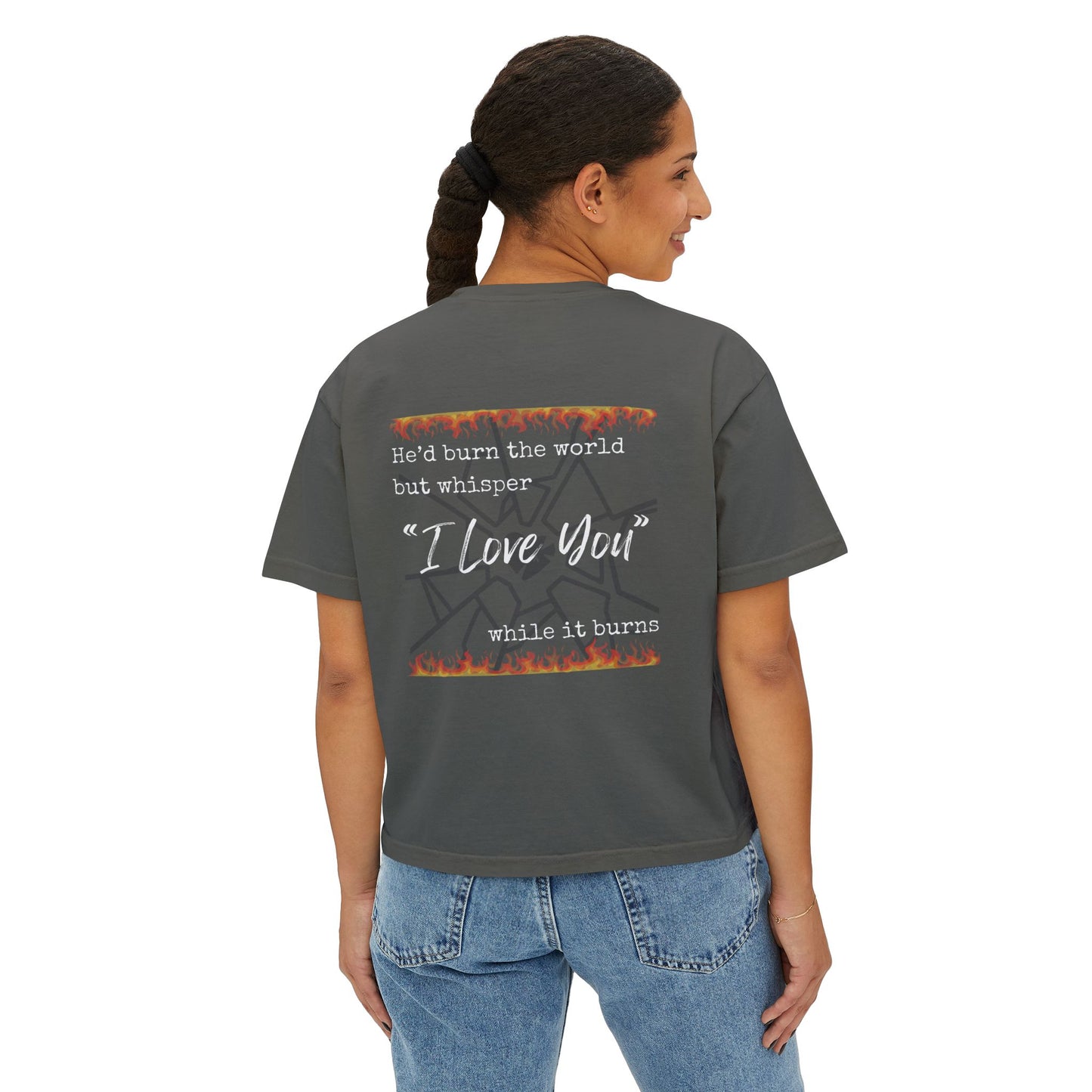 Boxy Tee - Aaron Warner Morally Gray Character Booktok Shirt