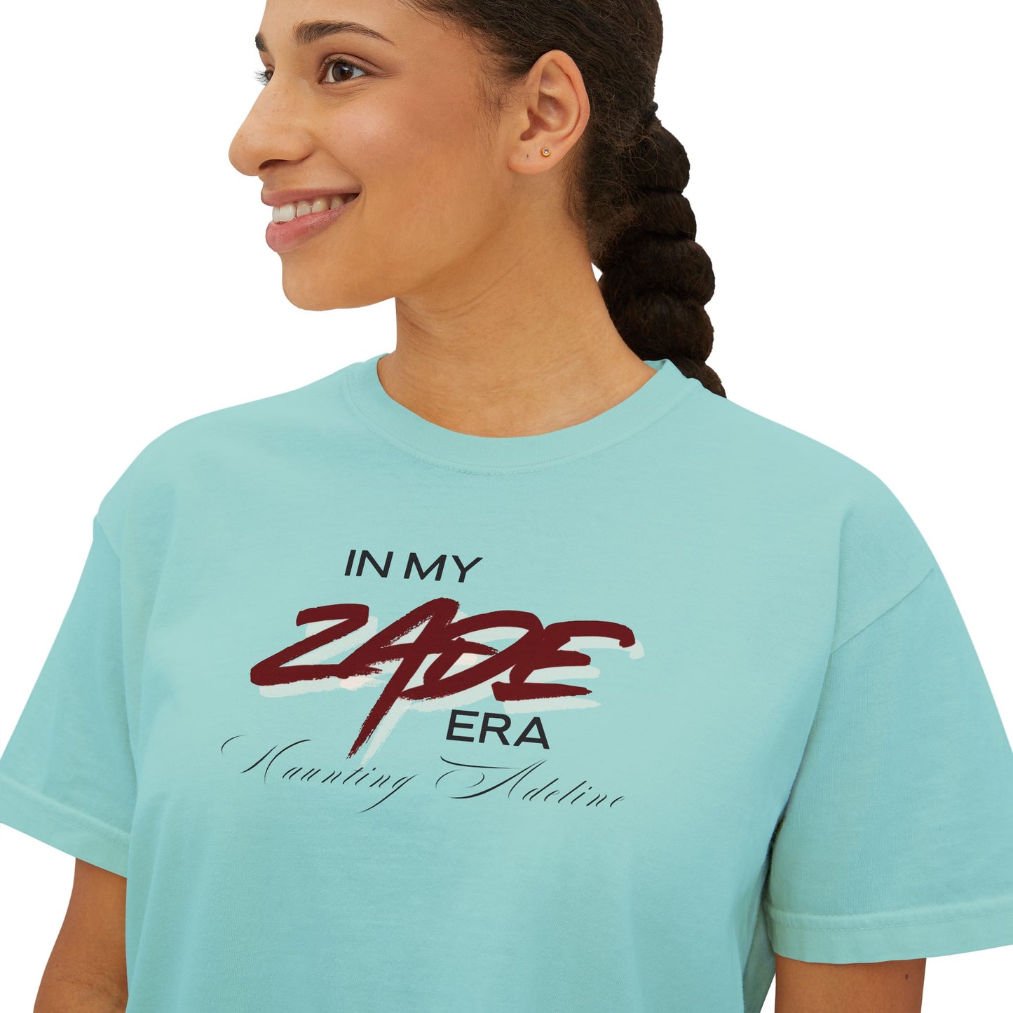 In My Zade Era Women's Boxy Tee - Trendy Graphic Tee, Casual Wear, Gift for Her, Summer Fashion, Everyday Comfort