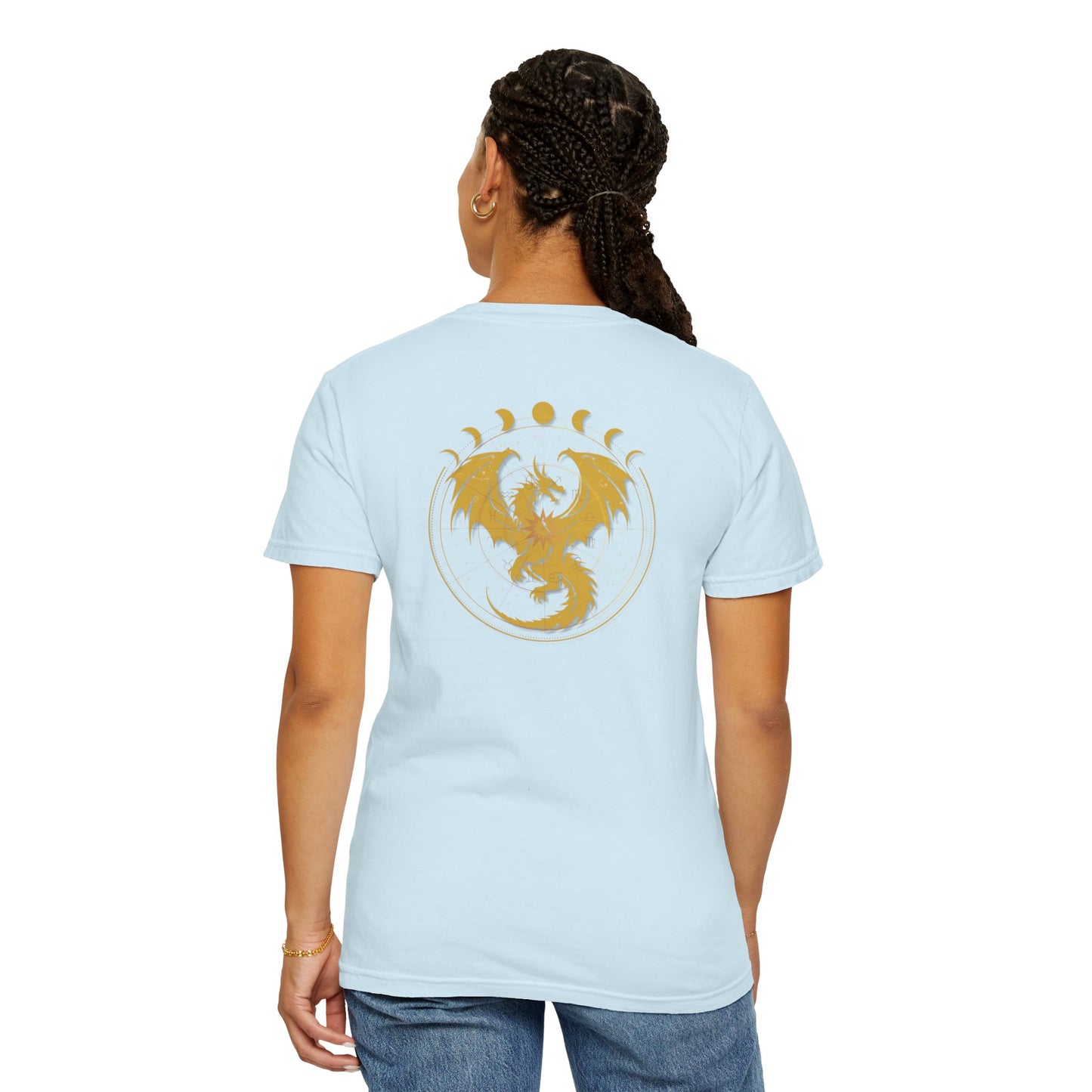 Dragon Book Lovers T-shirt - Unisex Garment-Dyed