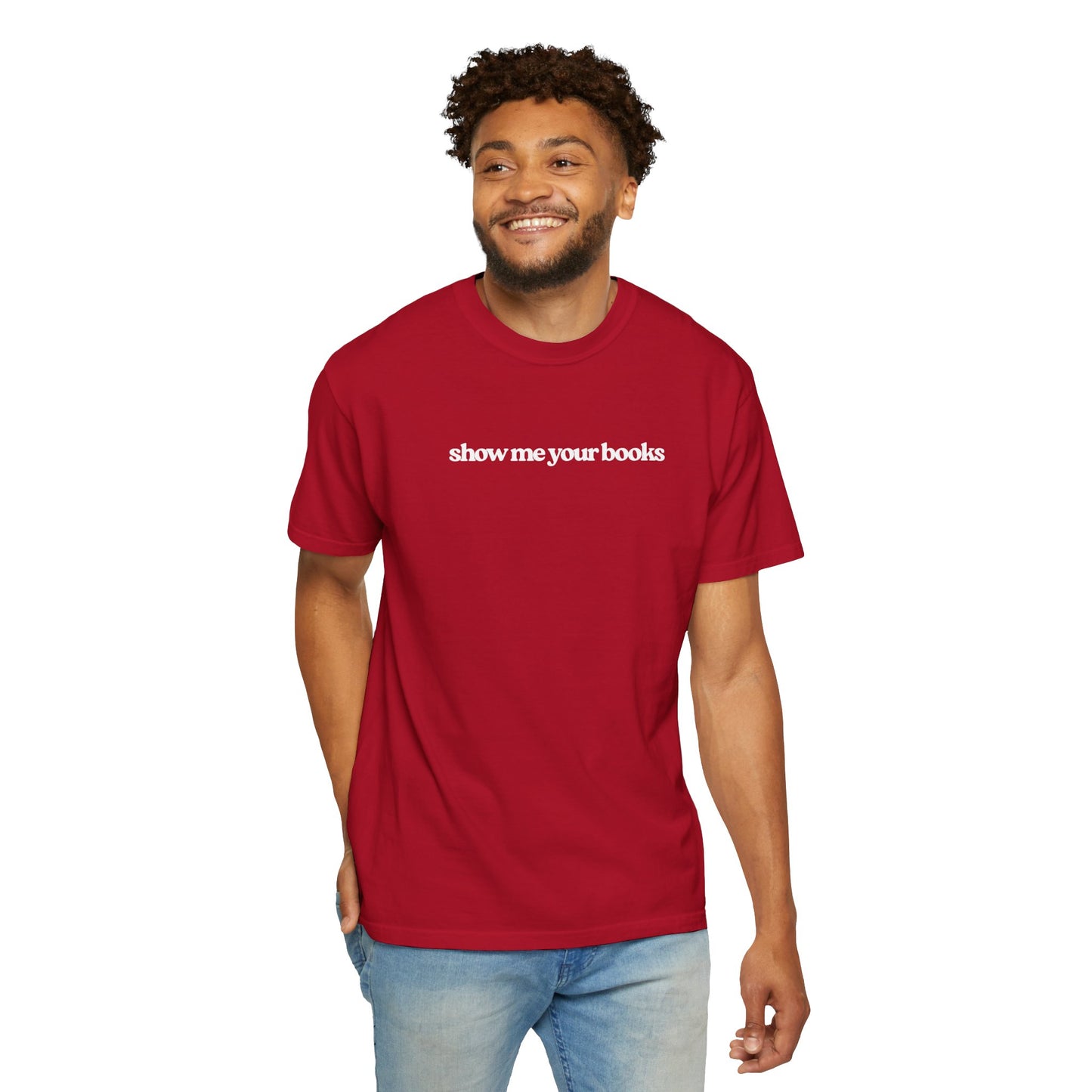 Show Me Your Books T-Shirt, Unisex Reading Tee, Book Lover Gift, Literary Apparel, Casual Shirt for Bookworms