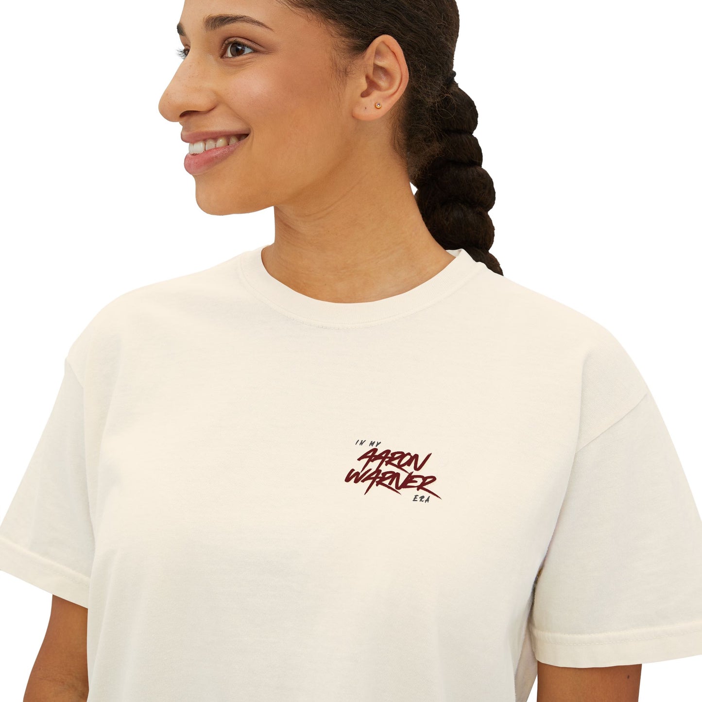 Boxy Tee - Aaron Warner Morally Gray Character Booktok Shirt