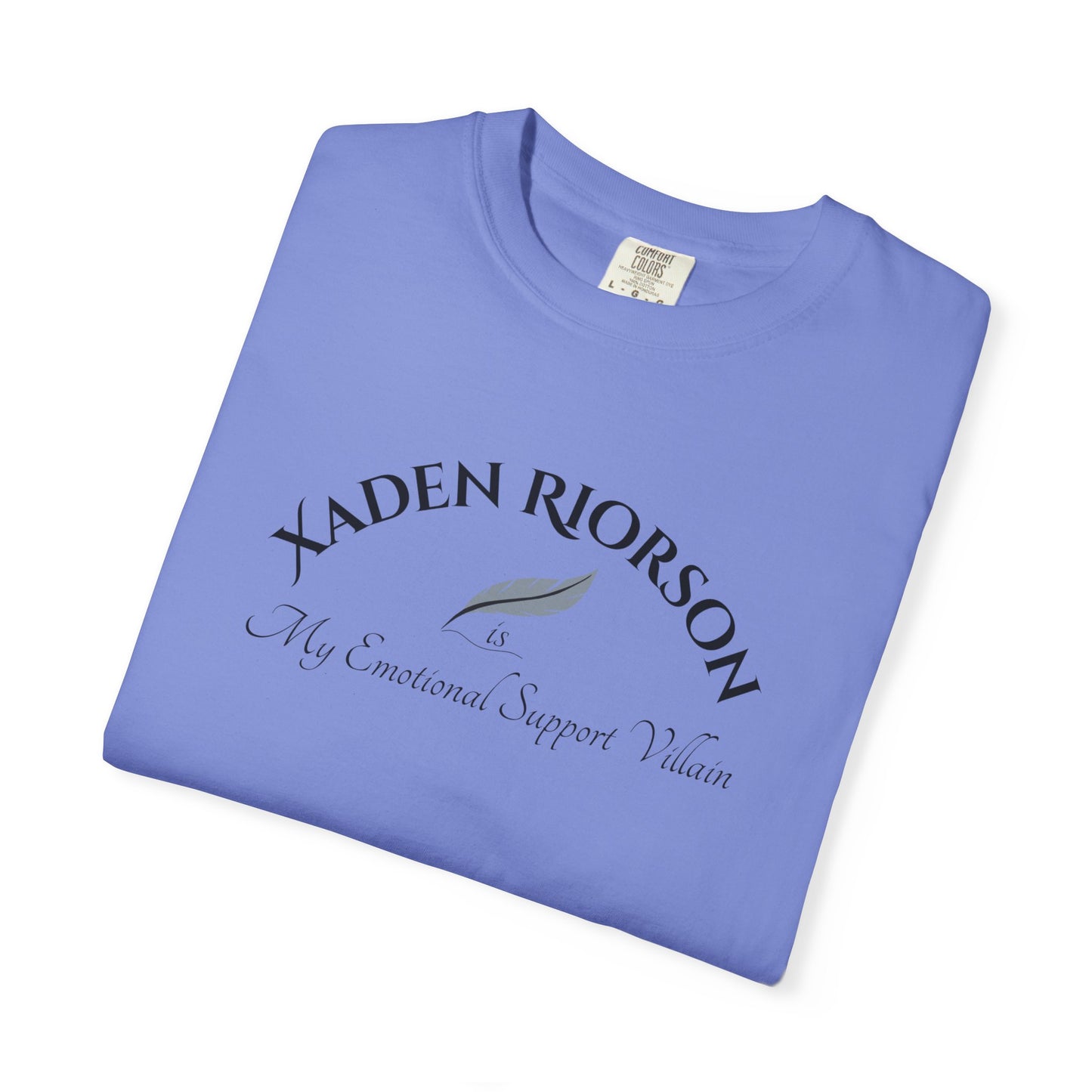 Emotional Support Villain T-Shirt - Fourth Wing Xaden Riorson Design