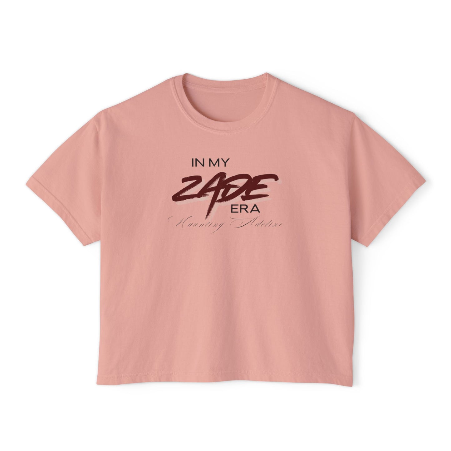 In My Zade Era Women's Boxy Tee - Trendy Graphic Tee, Casual Wear, Gift for Her, Summer Fashion, Everyday Comfort