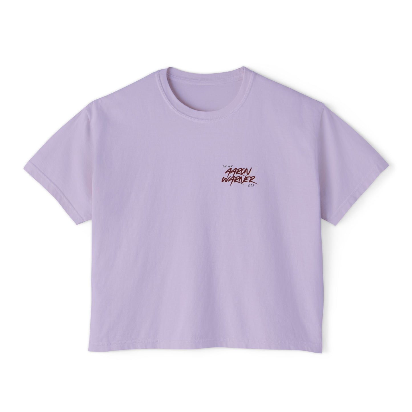 Boxy Tee - Aaron Warner Morally Gray Character Booktok Shirt