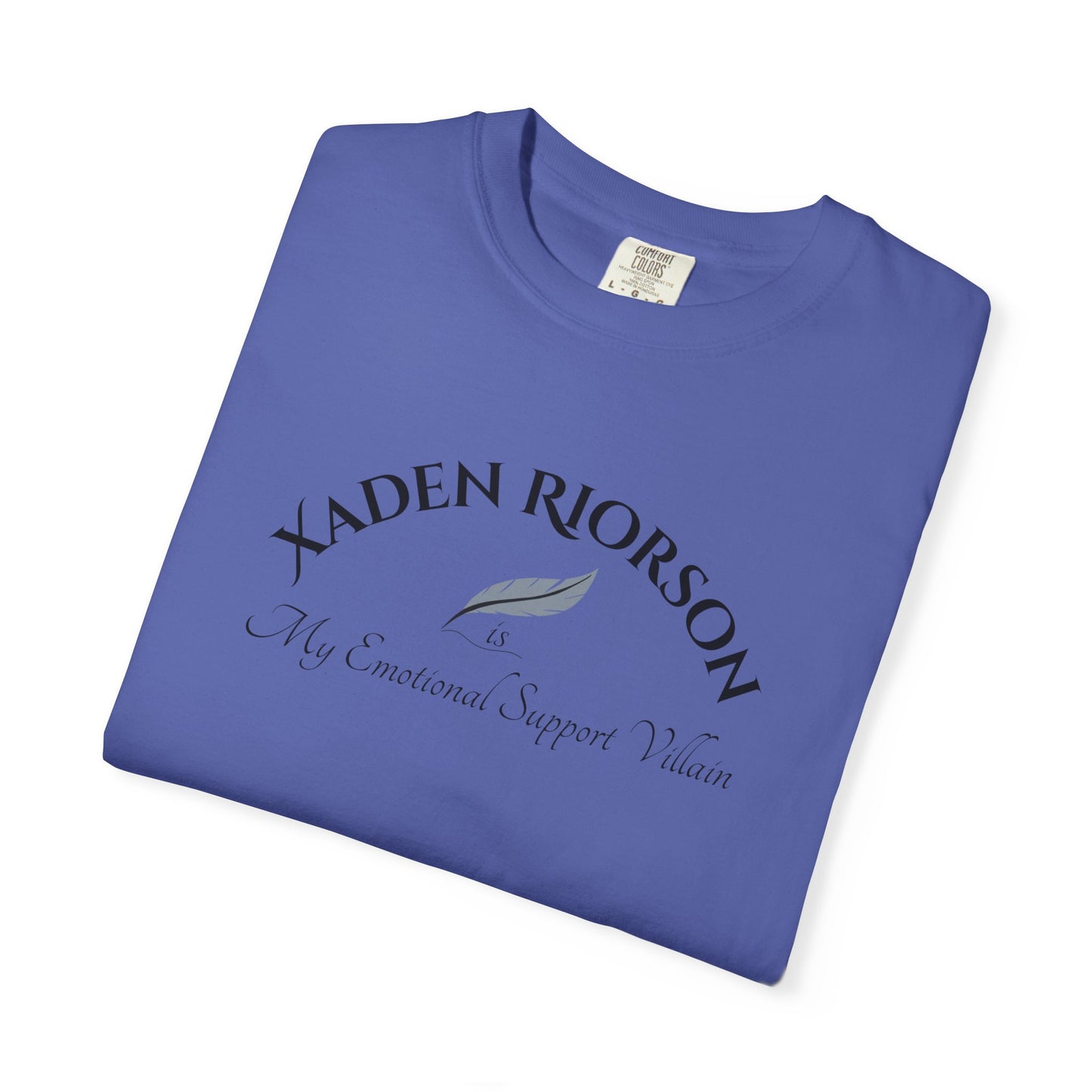 Emotional Support Villain T-Shirt - Fourth Wing Xaden Riorson Design