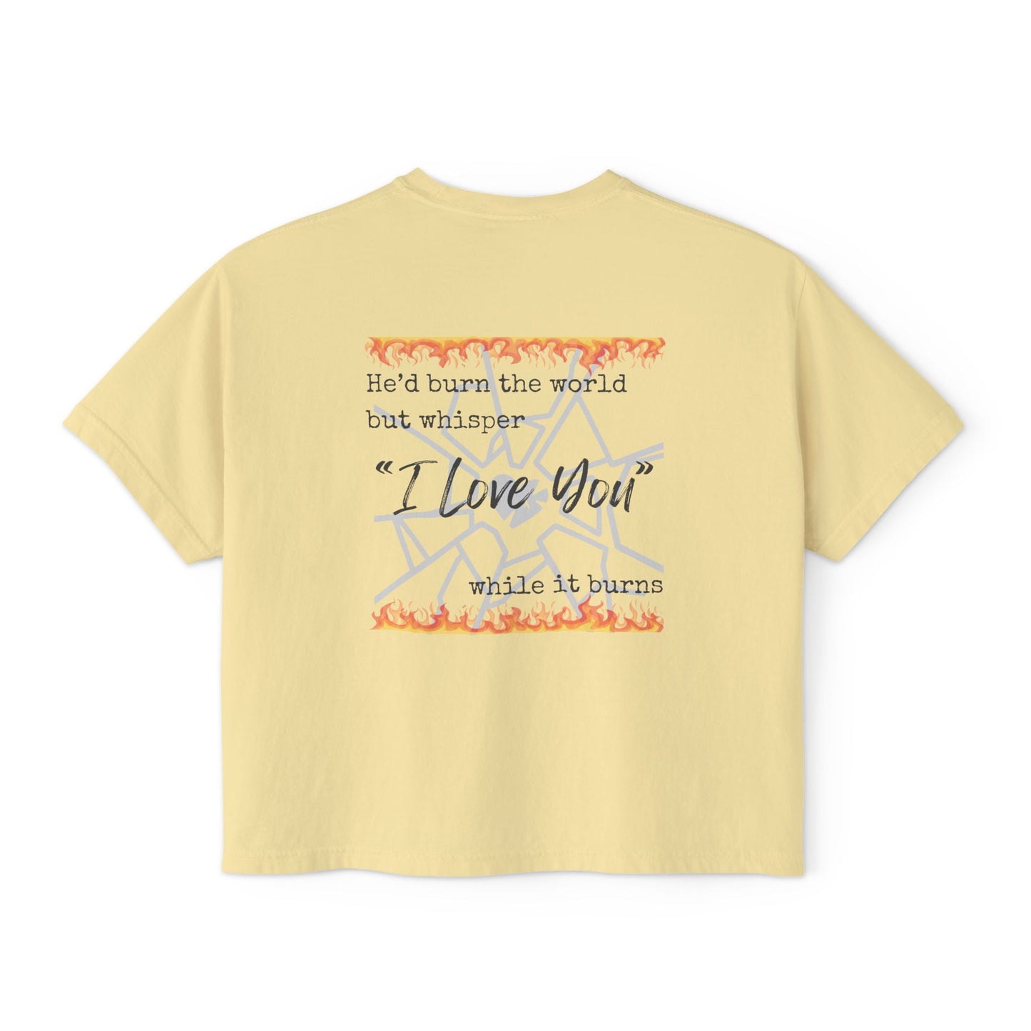 Boxy Tee - Aaron Warner Morally Gray Character Booktok Shirt