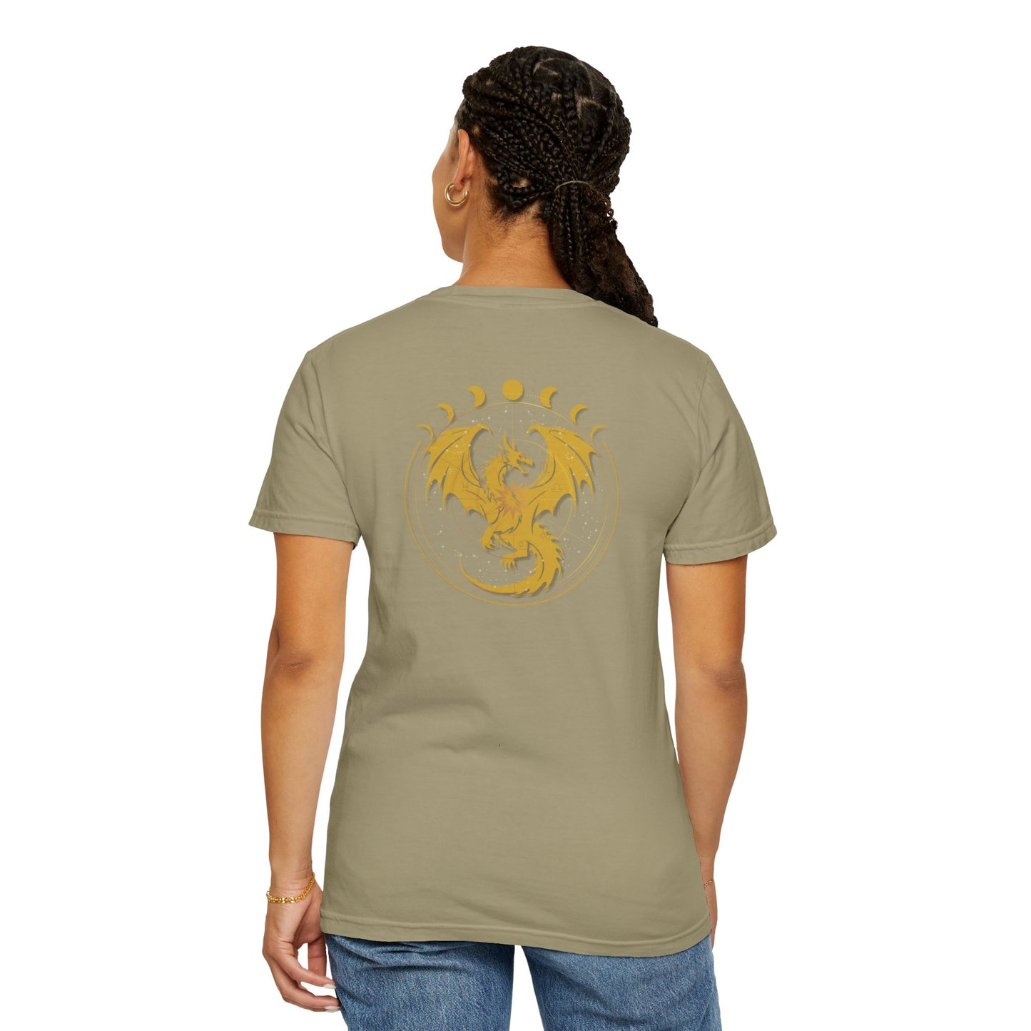 Dragon Book Lovers T-shirt - Unisex Garment-Dyed