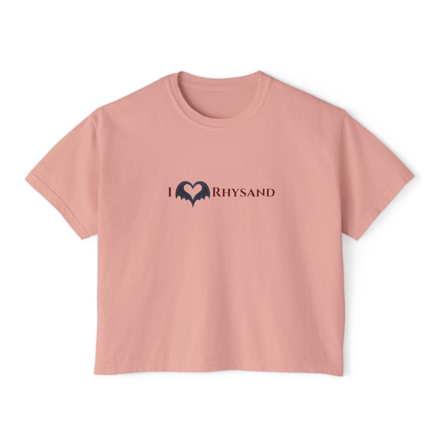 BookTok Rhysand Boxy Tee | Women's Boxy Tee | Casual Graphic T-Shirt, Everyday Wear, Gift for Her, Minimalist Style, Comfy Tee