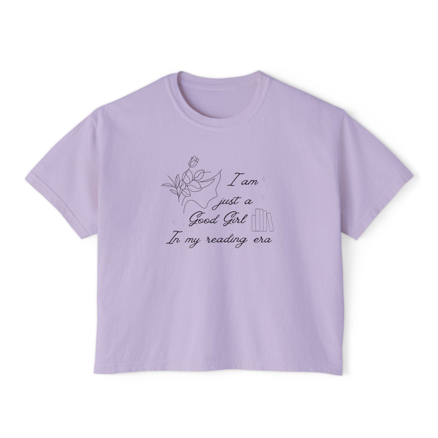 I’m Just a Good Girl in My Reading Era Tee | BookTok Romance Reader Shirt