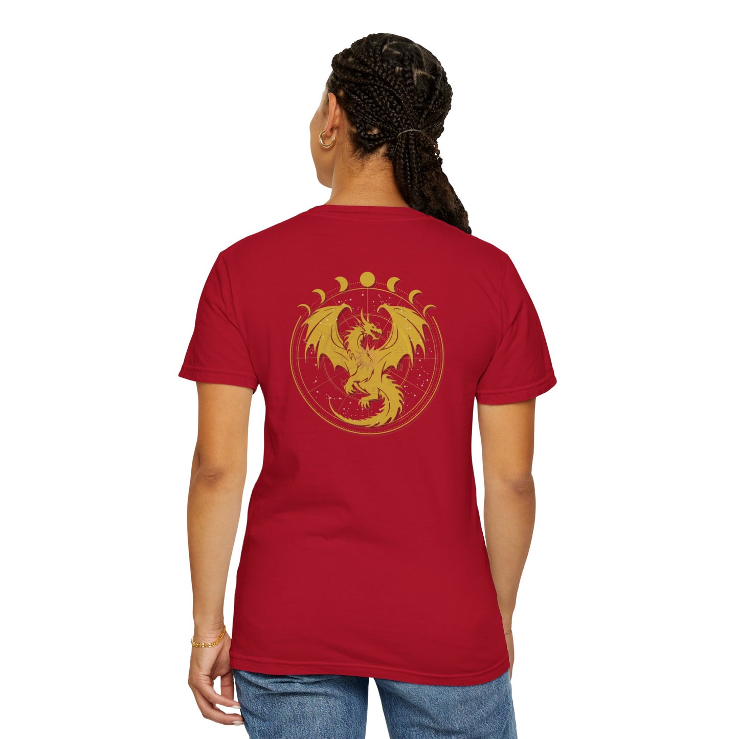 Dragon Book Lovers T-shirt - Unisex Garment-Dyed