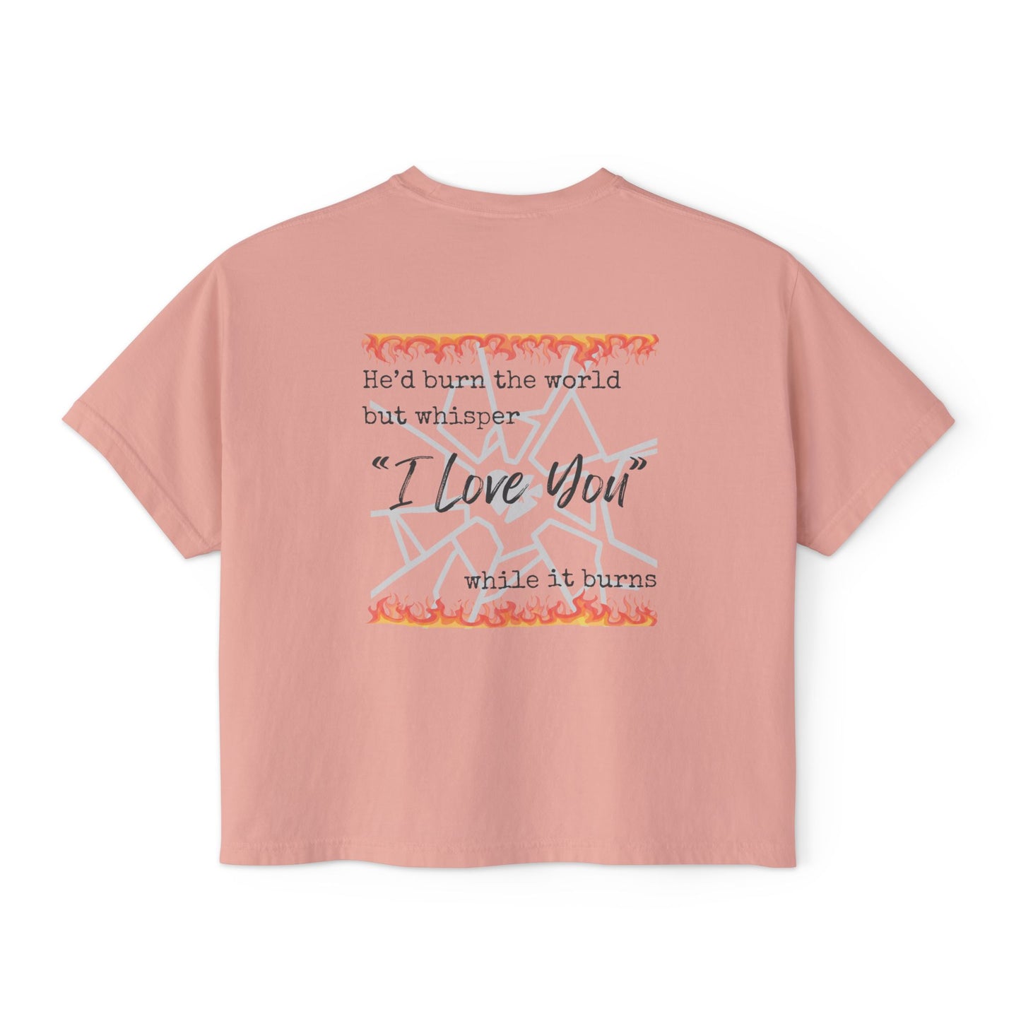 Boxy Tee - Aaron Warner Morally Gray Character Booktok Shirt