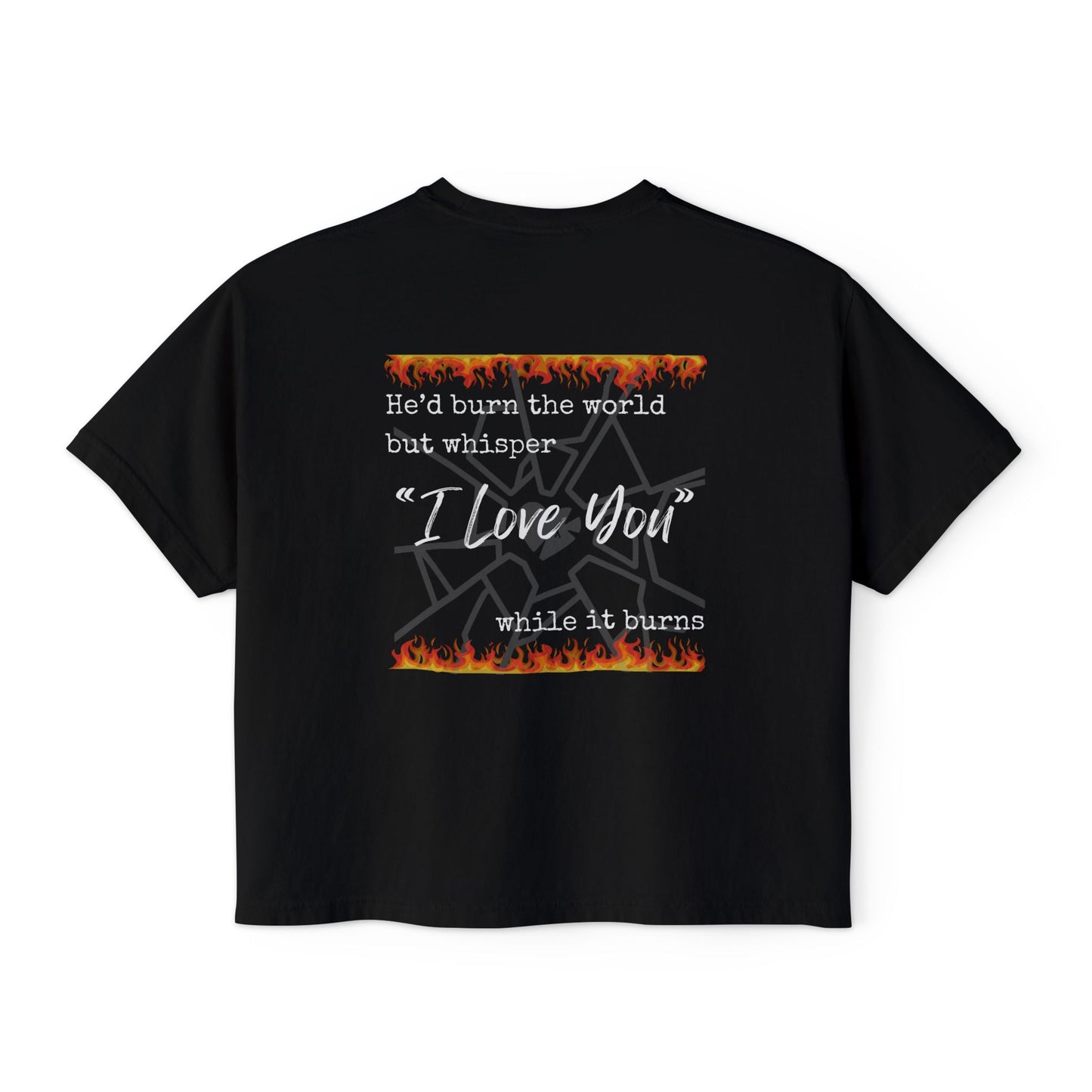 Boxy Tee - Aaron Warner Morally Gray Character Booktok Shirt