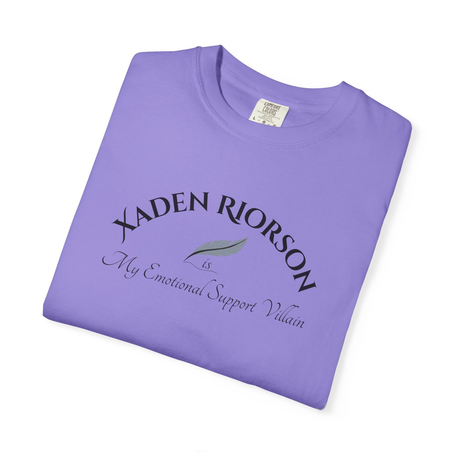 Emotional Support Villain T-Shirt - Fourth Wing Xaden Riorson Design