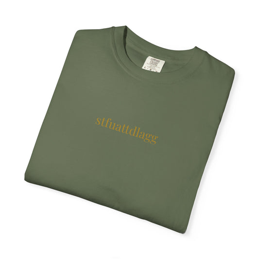 STFUATTDLAGG Minimalist Tee | Subtle Spicy BookTok Shirt