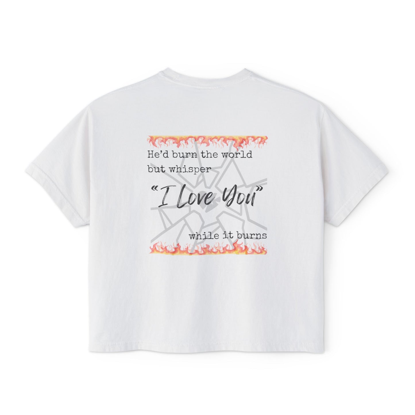 Boxy Tee - Aaron Warner Morally Gray Character Booktok Shirt