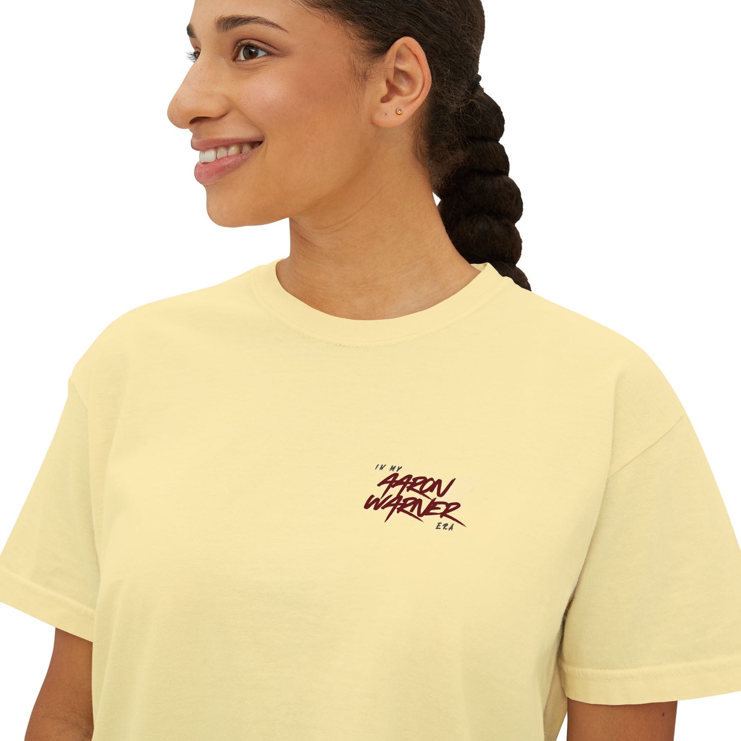 Boxy Tee - Aaron Warner Morally Gray Character Booktok Shirt