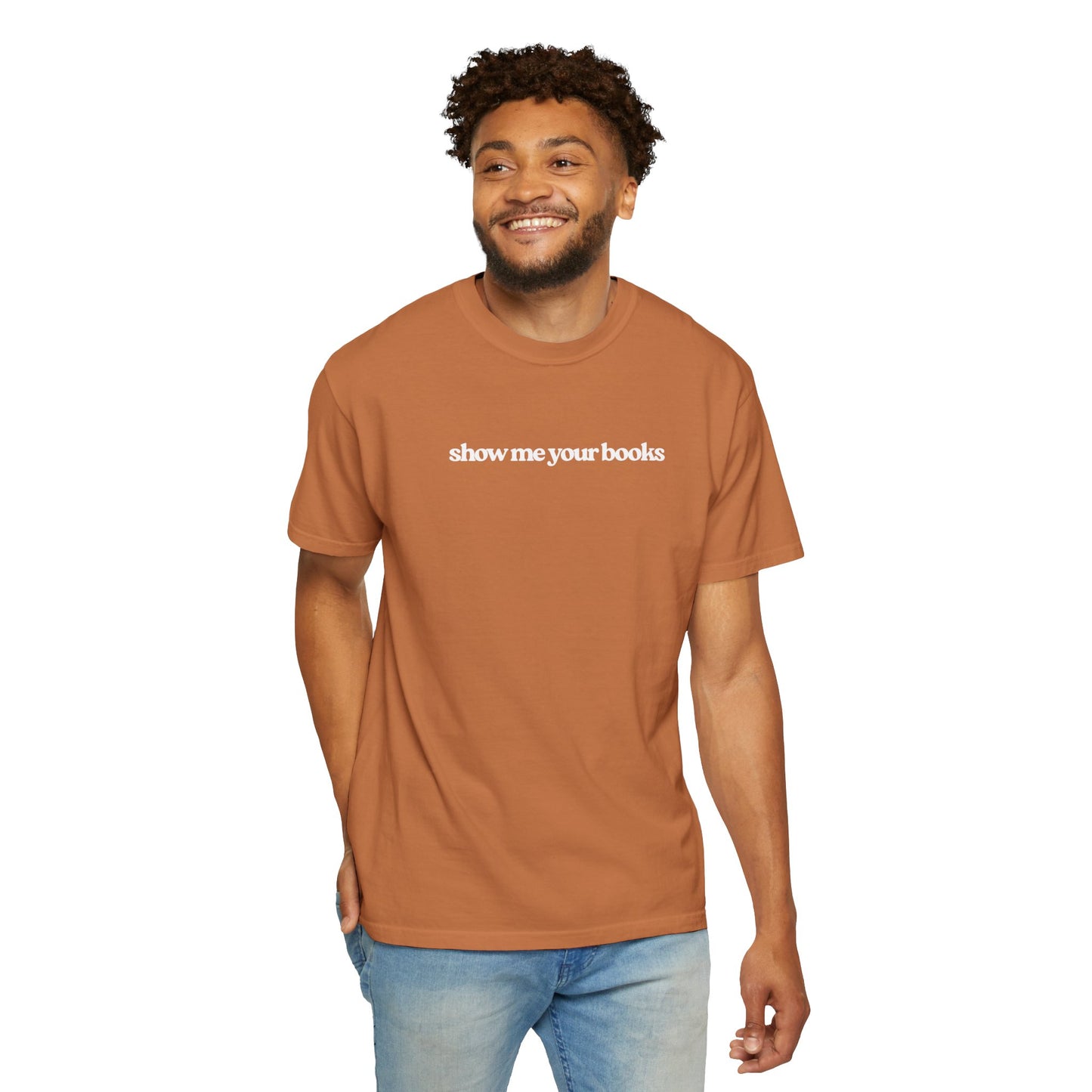 Show Me Your Books T-Shirt, Unisex Reading Tee, Book Lover Gift, Literary Apparel, Casual Shirt for Bookworms