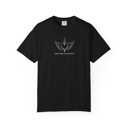 Dagger, Wings, and Heartbreak Relaxed Fit Shirt | Romantasy Reader Tee
