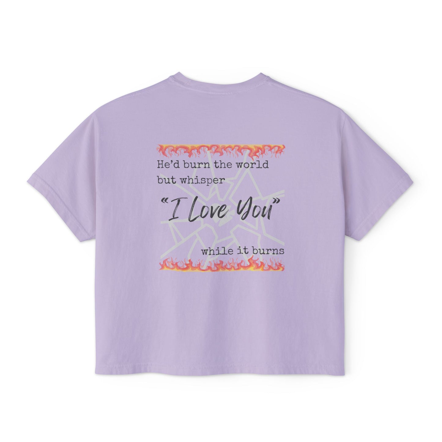 Boxy Tee - Aaron Warner Morally Gray Character Booktok Shirt