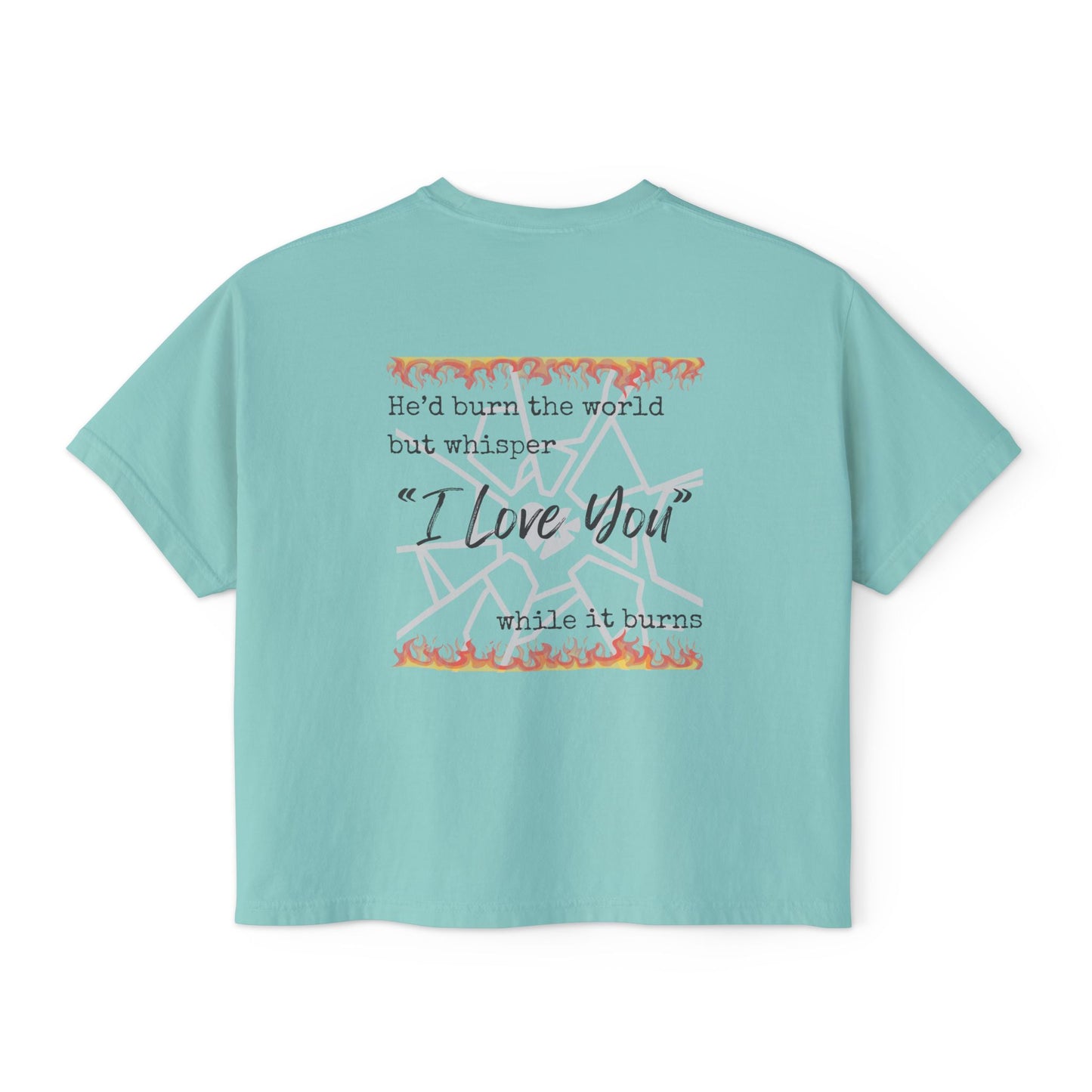 Boxy Tee - Aaron Warner Morally Gray Character Booktok Shirt