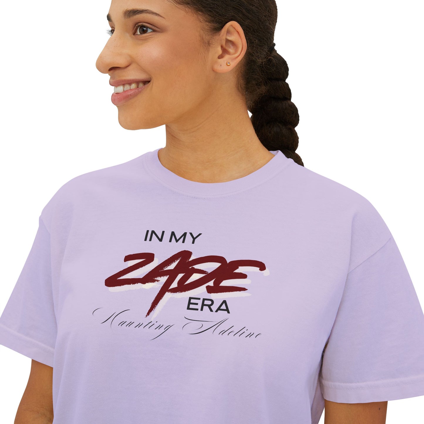 In My Zade Era Women's Boxy Tee - Trendy Graphic Tee, Casual Wear, Gift for Her, Summer Fashion, Everyday Comfort