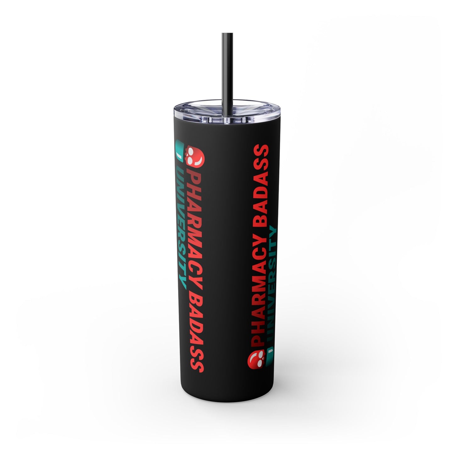 Personalized Skinny Tumbler with Straw & Lid, 20oz Stainless Steel, Gift Ideas, Corporate Gifting, Bachelorette Party, Wedding Party Gifts