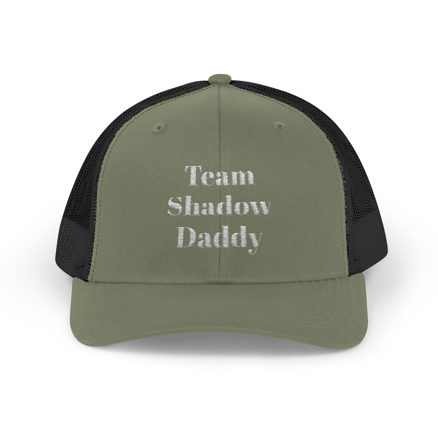 Team Shadow Daddy Sparkly Trucker Hat