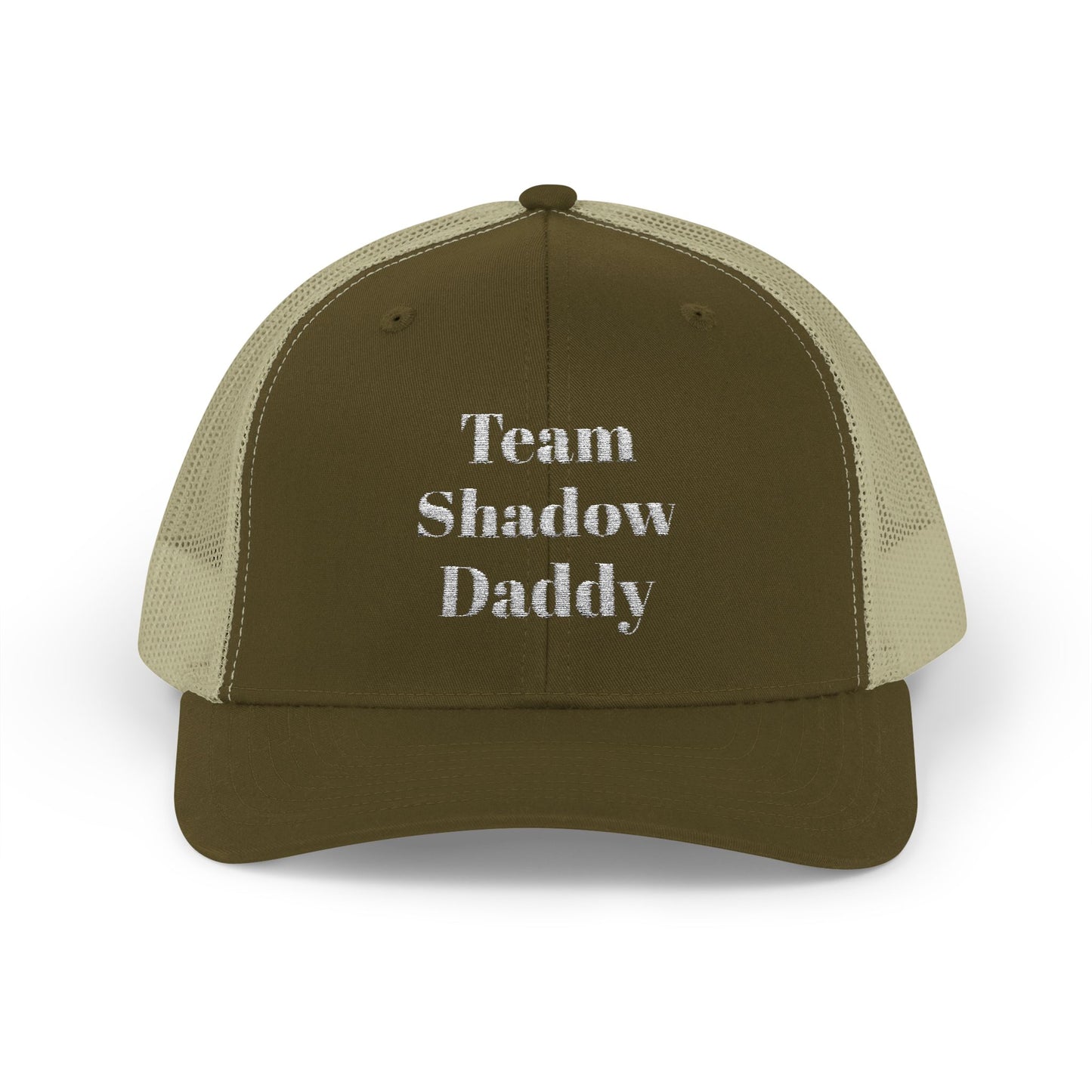 Team Shadow Daddy Sparkly Trucker Hat