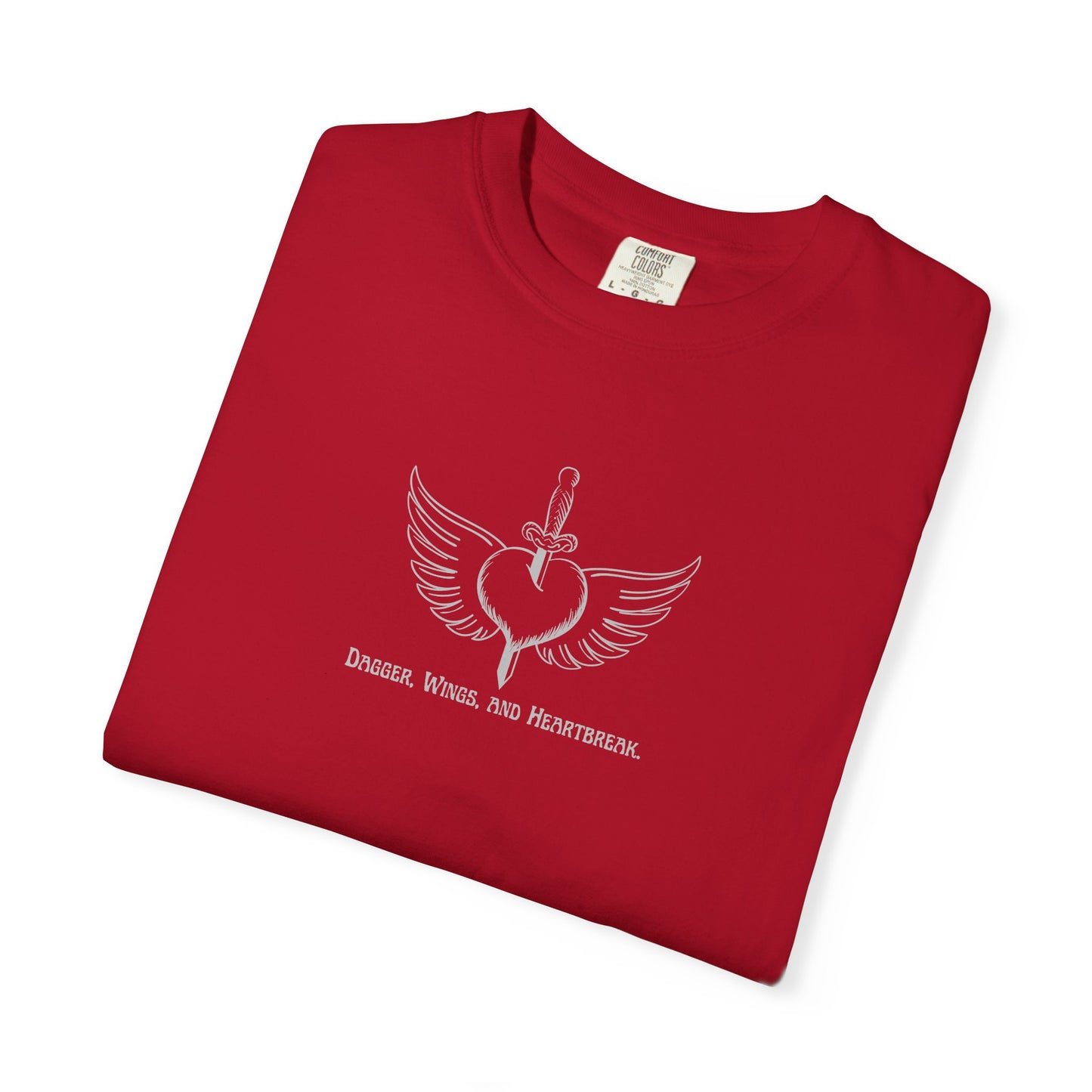 Dagger, Wings, and Heartbreak Relaxed Fit Shirt | Romantasy Reader Tee