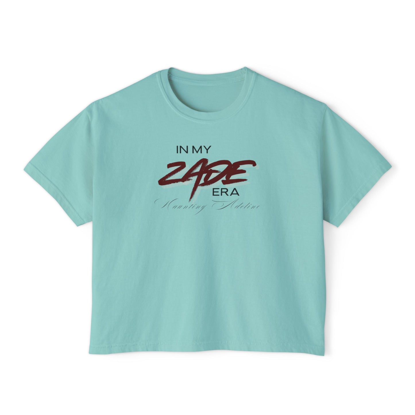 In My Zade Era Women's Boxy Tee - Trendy Graphic Tee, Casual Wear, Gift for Her, Summer Fashion, Everyday Comfort