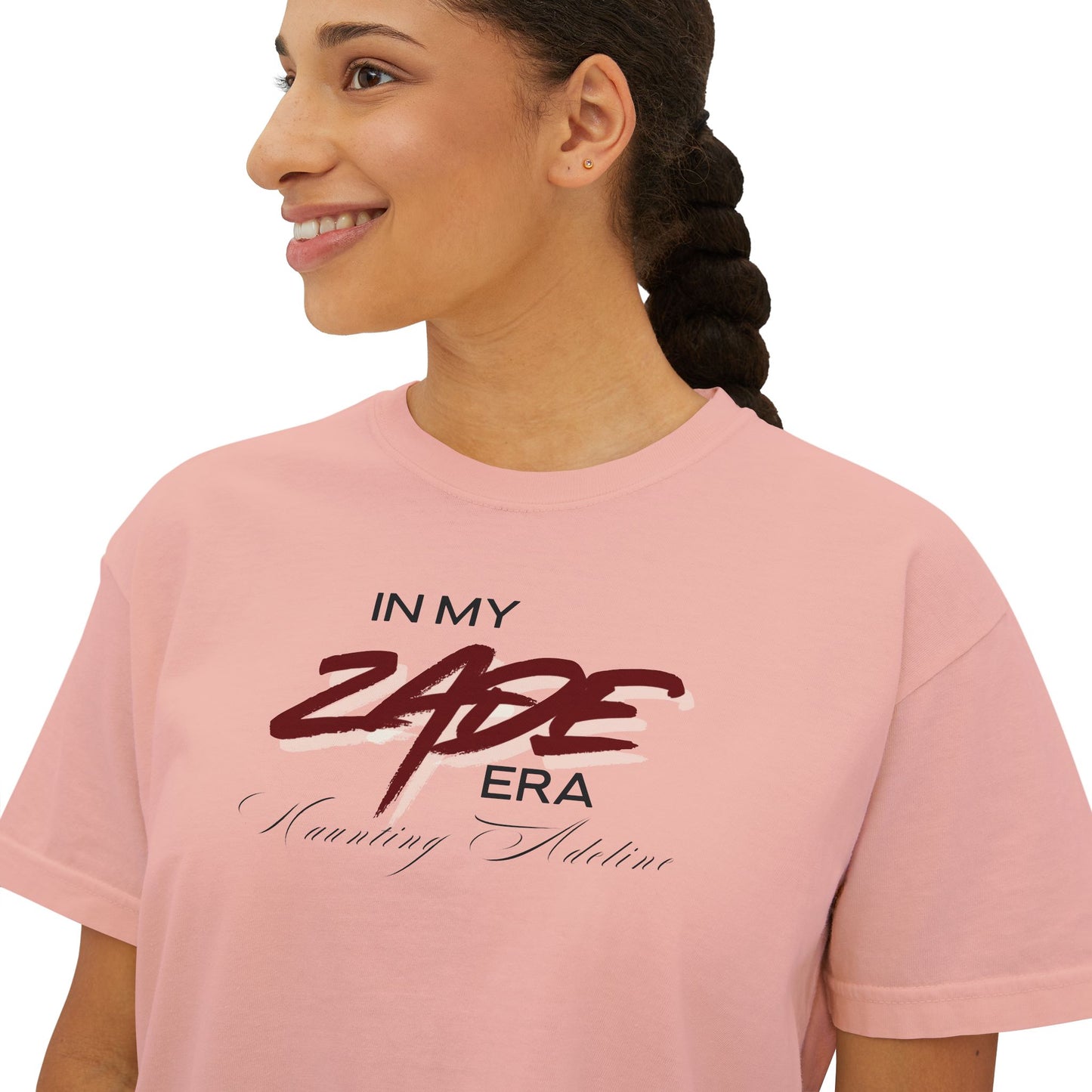 In My Zade Era Women's Boxy Tee - Trendy Graphic Tee, Casual Wear, Gift for Her, Summer Fashion, Everyday Comfort