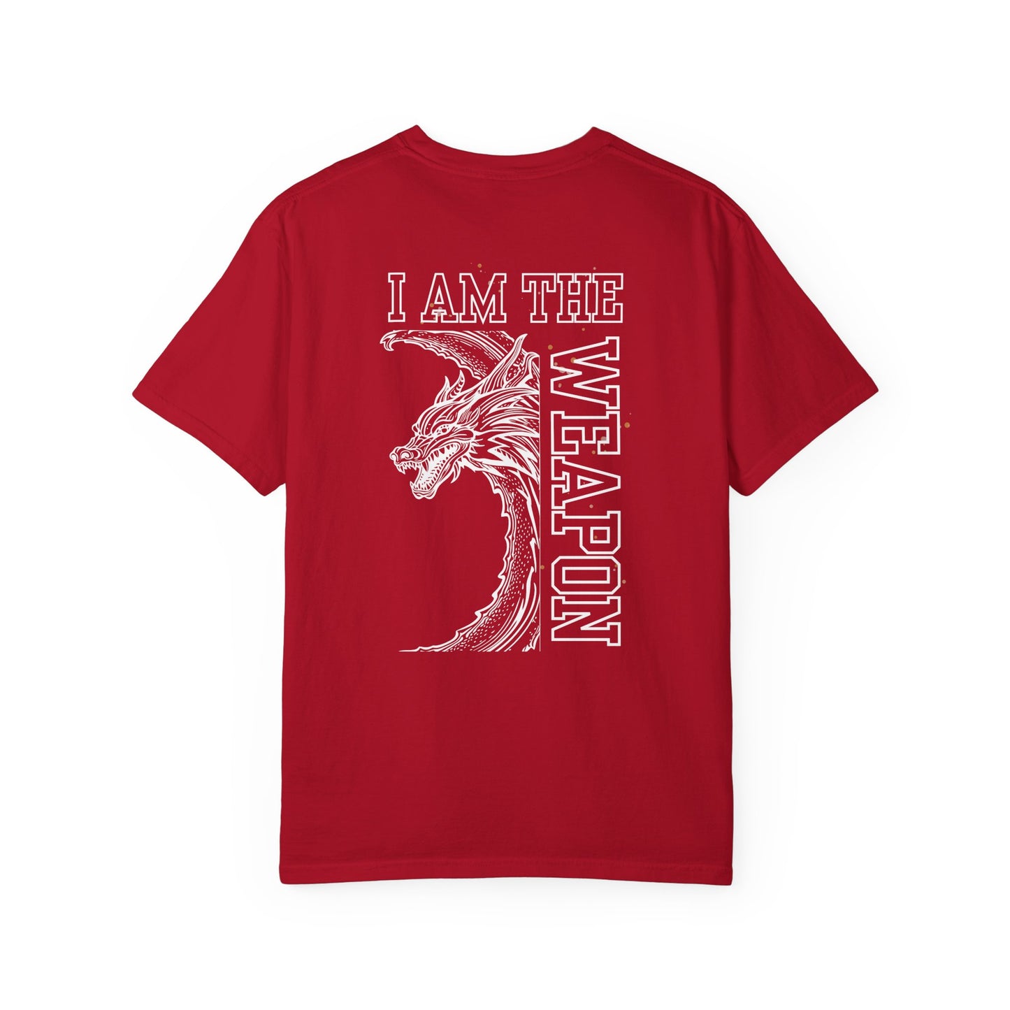 I Am the Weapon Tee | Xaden Riorson Fourth Wing Shirt for BookTok Fans Back Print
