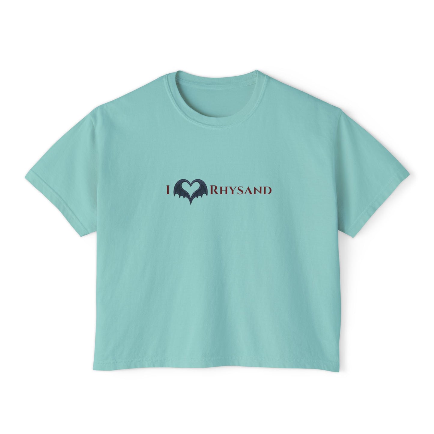 BookTok Rhysand Boxy Tee | Women's Boxy Tee | Casual Graphic T-Shirt, Everyday Wear, Gift for Her, Minimalist Style, Comfy Tee