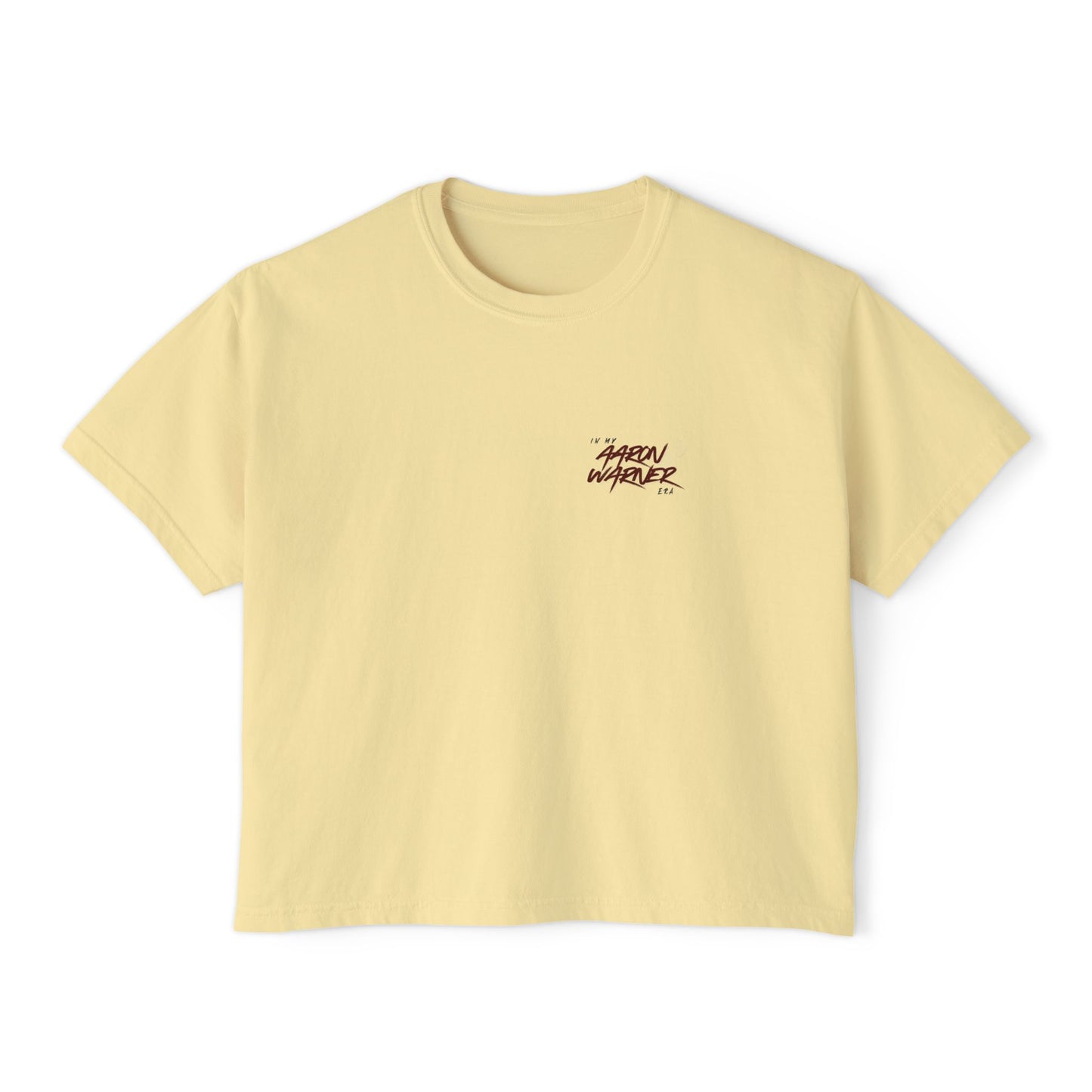 Boxy Tee - Aaron Warner Morally Gray Character Booktok Shirt