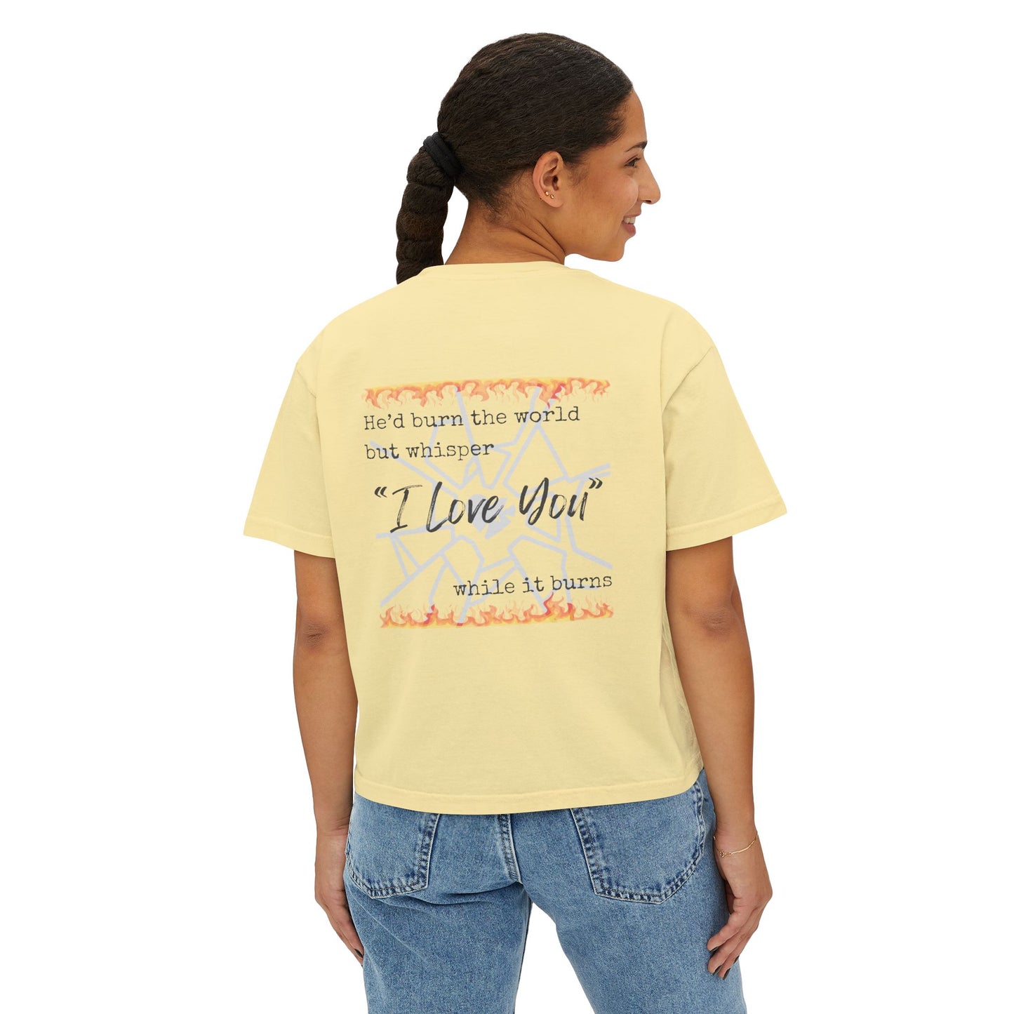 Boxy Tee - Aaron Warner Morally Gray Character Booktok Shirt