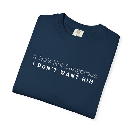If He’s Not Dangerous I Don’t Want Him Shirt | Relaxed Fit Unisex Dark Romance Tee