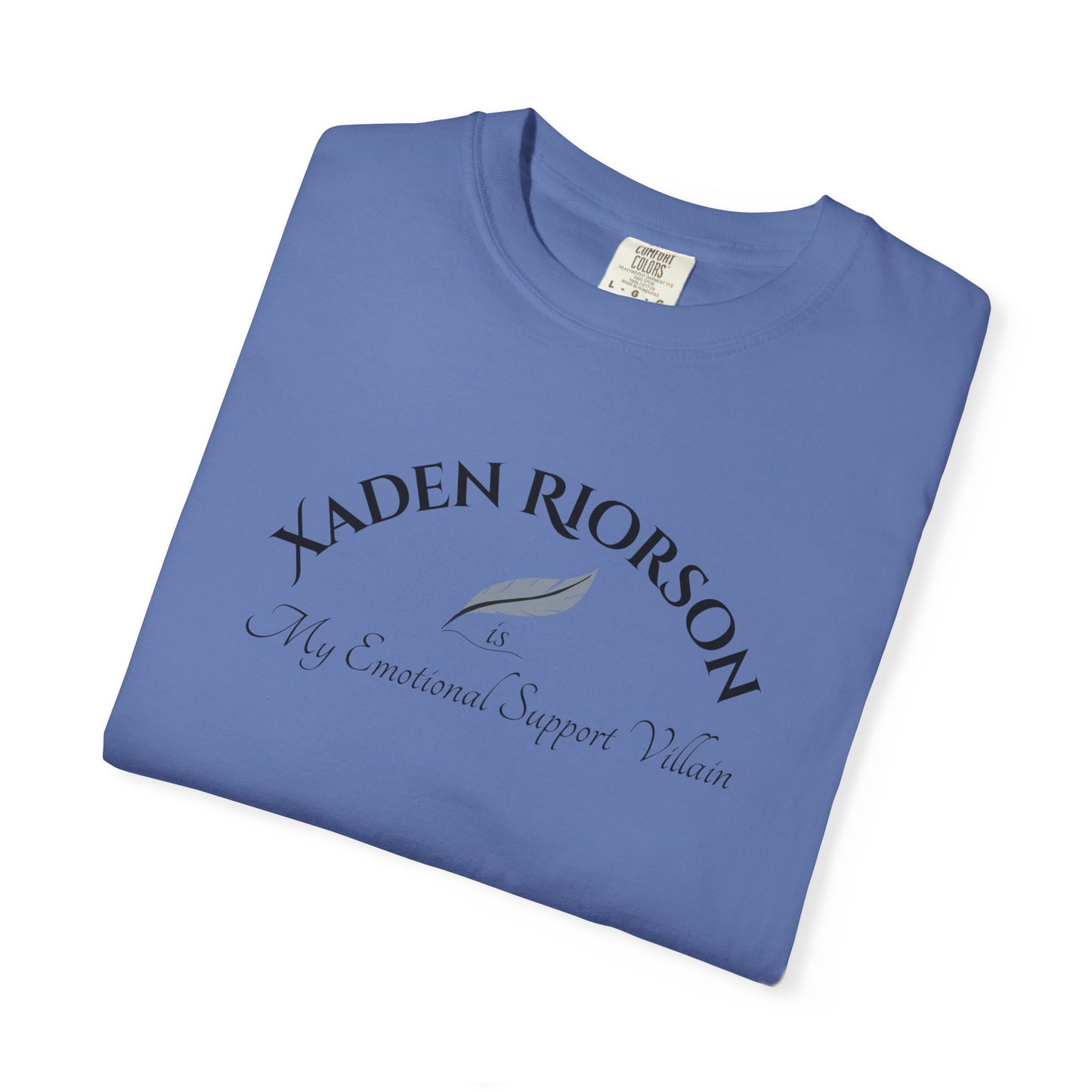 Emotional Support Villain T-Shirt - Fourth Wing Xaden Riorson Design