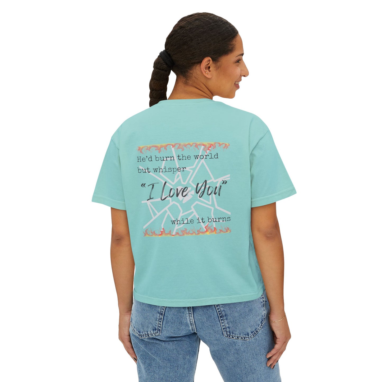 Boxy Tee - Aaron Warner Morally Gray Character Booktok Shirt