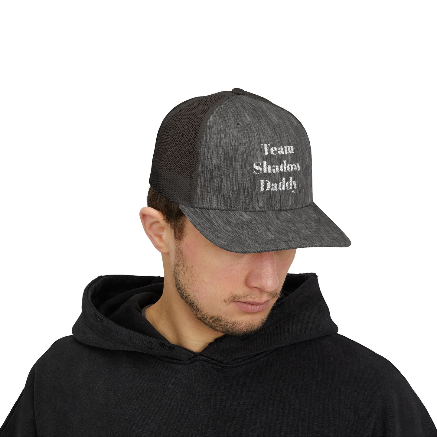 Team Shadow Daddy Sparkly Trucker Hat