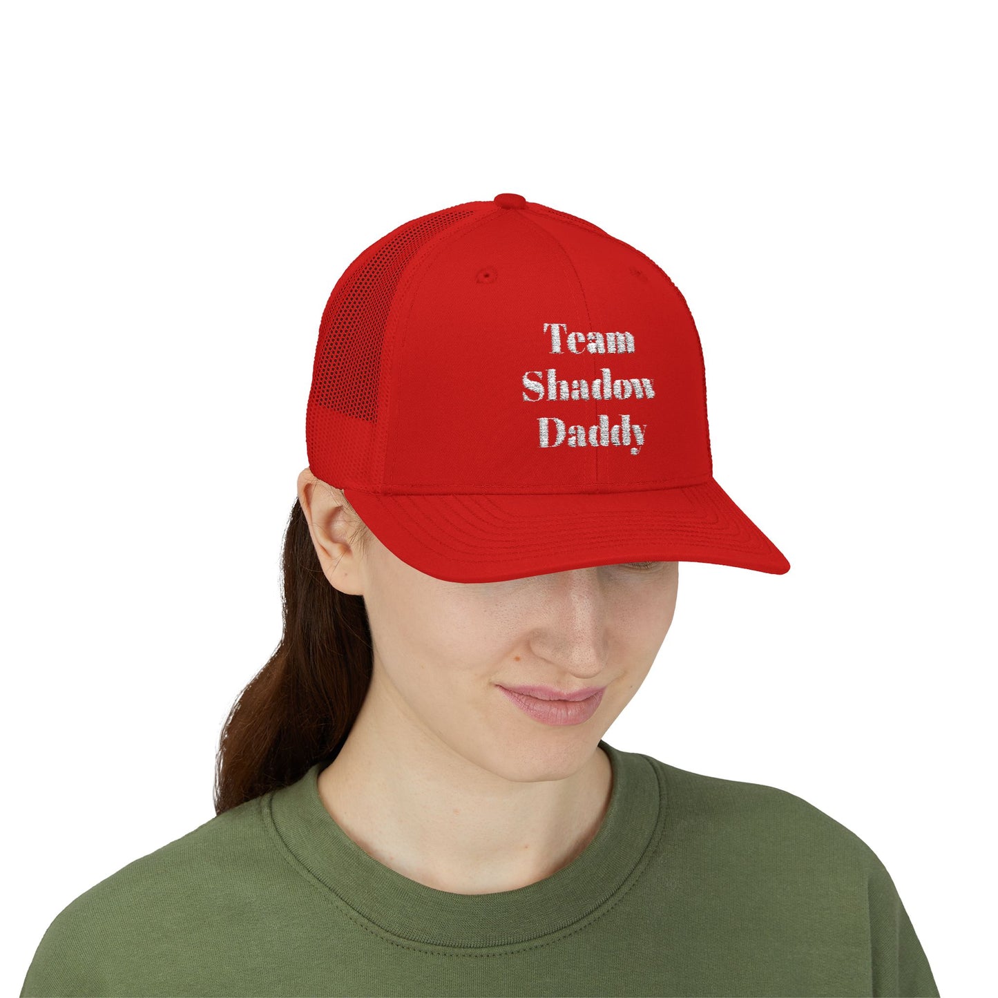Team Shadow Daddy Sparkly Trucker Hat