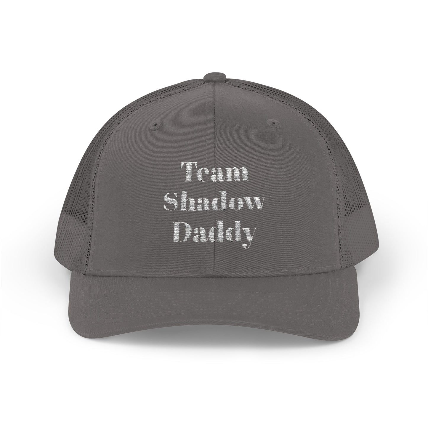 Team Shadow Daddy Trucker Hat Charcoal
