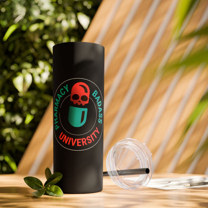 Personalized Skinny Tumbler with Straw & Lid, 20oz  Stainless Steel, Gift Ideas, Corporate Gifting, Bachelorette Party, Wedding Party Gifts