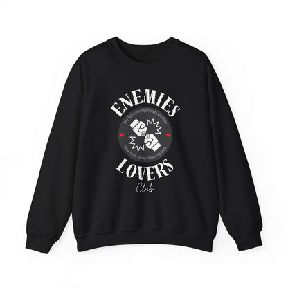Enemies vs Lovers Club Sweatshirt | Enemies to Lovers Romance Pullover for BookTok Fans