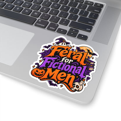 Feral for Fictional Men Sticker | Monster Romance Decal