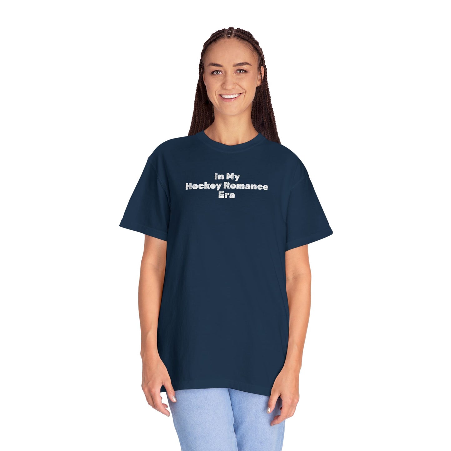 In My Hockey Romance Era Shirt | Relaxed Fit BookTok Hockey Reader Tee