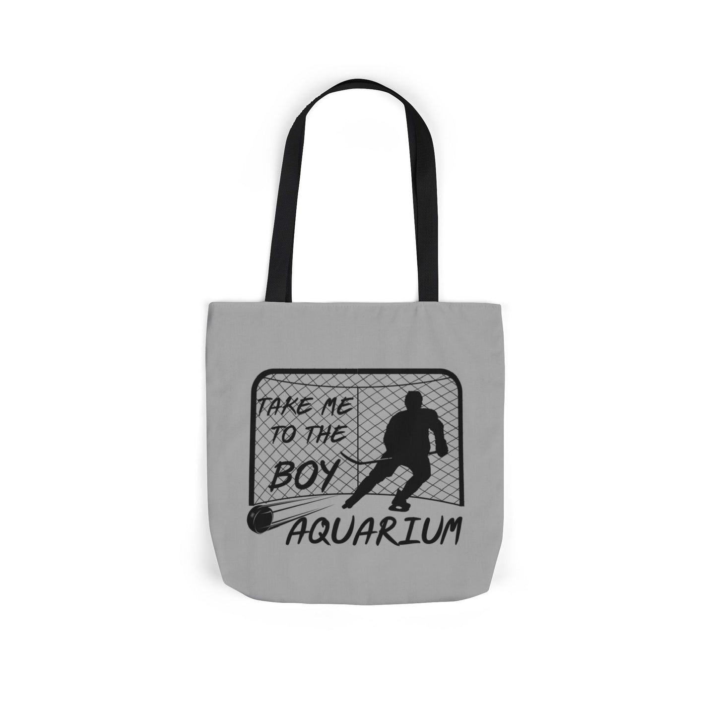 Take Me to the Boy Aquarium Tote Bag | Hockey Fan Canvas Tote