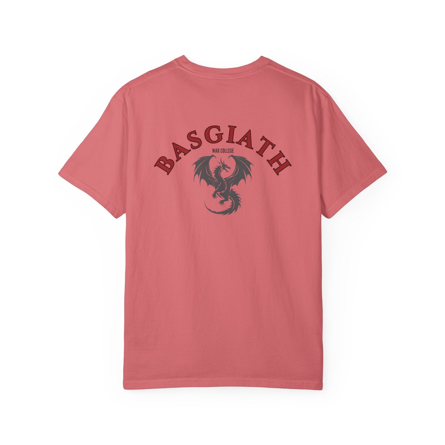 Basgiath War College Dragon Rider T-Shirt – Fantasy Academy Back Print Tee | Romantasy Reader Shirt