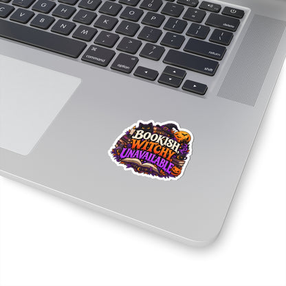 Bookish, Witchy, Unavailable Sticker | Halloween Reader Decal