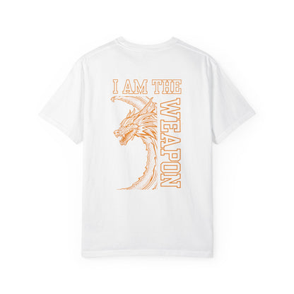 I Am the Weapon Tee | Xaden Riorson Fourth Wing Shirt for BookTok Fans Back Print